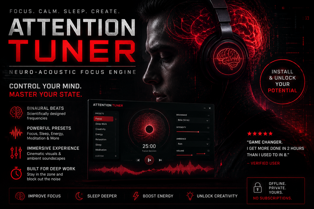 Neuro-Acoustic Focus Engine product artwork