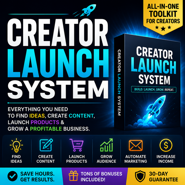 Creator Launch System product artwork